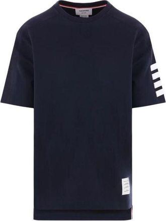 Thom Browne Short Sleeve T-Shirt Navy MJS246A-07323-415