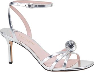 Kate Spade New York lets dance strappy sandal in Silver at Nordstrom Rack, Size 5.5
