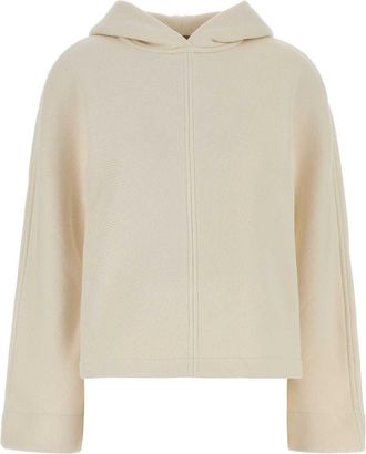 Max Mara Ivory Cotton Blend Pere Sweatshirt
