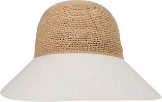 Helen Kaminski Beige Woven Summer Hat