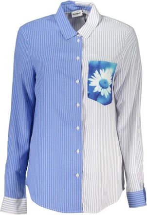 Desigual Dames, Blouses & Shirts, Veelkleurig, Maat: XS Viscose