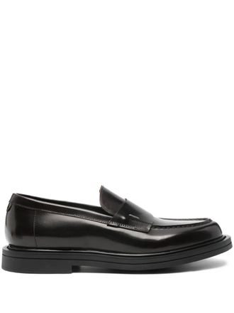 The Antipode leather penny loafers - men - Leather/Leather/Rubber - 39 - Black
