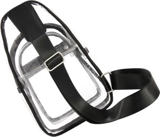 Aboofan Portable Waterproof PVC Chest Bag for Men and Women, Small Travel Crossbody Sling Bag for Casual Outdoor Storage