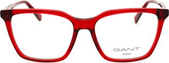 GANT GA50080 Rectangular Acetate Eyeglasses - Red