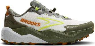 Brooks Mens Caldera 8 Sneakers In 314 Dusty Olive/lime/oyster