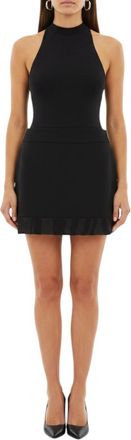Pucci Black Solid Mini Dress