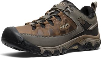 Keen Mens Targhee 3 Waterproof Hiking Shoe, Bungee Cord Black, 10 UK Wide