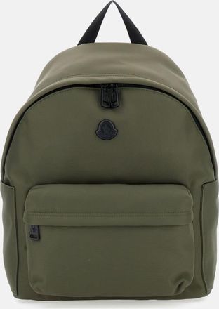 Moncler Green Logo Backpack