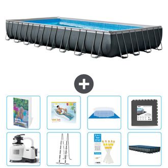 Intex Piscina Ultra Xtr Rectangular - 975x488x132 Cm - 9-piezas S533