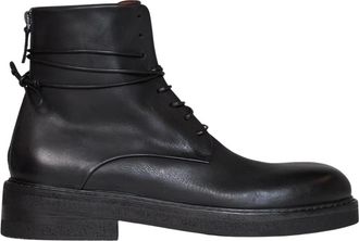 Mars&egrave;ll Parrucca Combat Boots - Heren - Veterlaarzen - Zwart - 44 EU - Leer - Schoenen