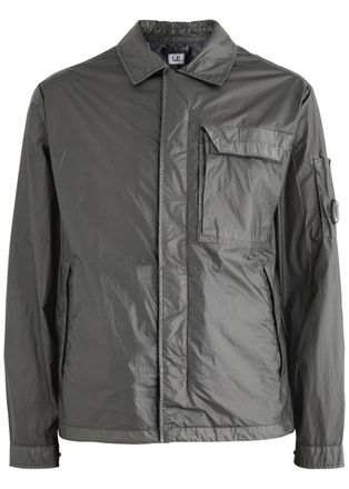 C.P. Company CS II Lens Coated Nylon Jacket - Grey - S