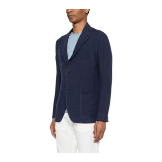 Emporio Armani Uomo, Giacche, Blu, XL, new