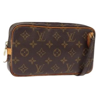 Louis Vuitton Pre-owned Clutches, female, Brown, Size: ONE SIZE Pre-owned Clutch