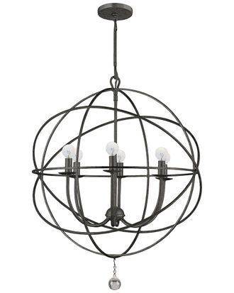 Crystorama Solaris 6-Light Chandelier Ii