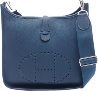 Herm&egrave;s Borsa a spalla Pre-owned Vintage - - Pre-owned - Donna - Blu - ONE SIZE