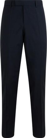 HUGO BOSS H-George-263 Slim-fit Broek - Heren - Nette broeken - Blauw - S - Katoen - Broeken