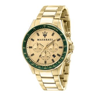 Maserati Sfida 44 mm Horloge - Heren - Horloges - Geel - ONE Size - Accessoires