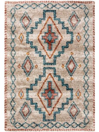 benuta Alfombra pelo largo multicolor 120x170