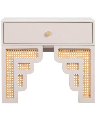 TOV Furniture Suzie Rattan Nightstand