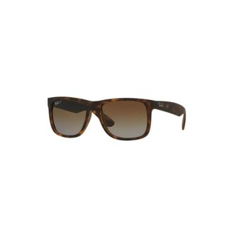 Ray-Ban Justin Zonnebril - Heren - Zonnebrillen - Bruin - 55 MM - Accessoires