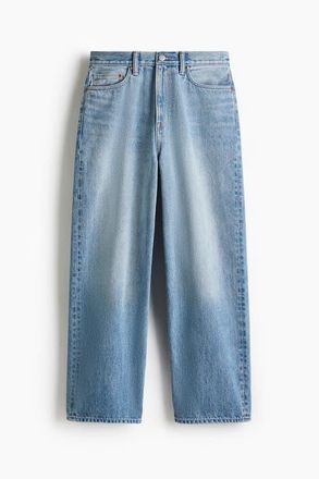 H&M Baggy Jeans in Denim Blue at Nordstrom, Size 36 X 32