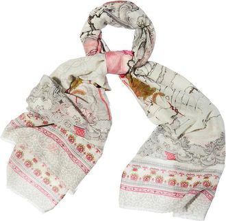 Saachi Saachi Tropical Vacation Print Scarf