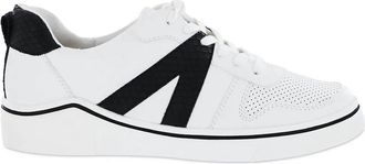 Mia Womens Alta Sneaker In White/black