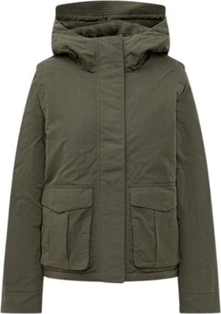 K-Way Ideler Jas - Heren - Winterjassen - Groen - S - Polyester - Jassen