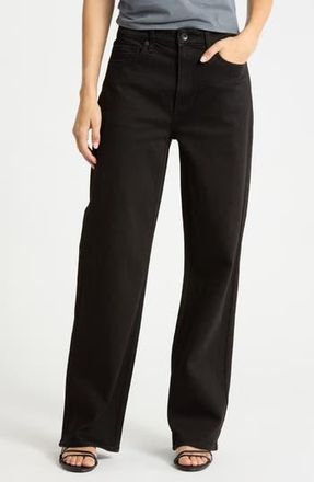 Rag & Bone Lori Wide Leg Jeans in Black at Nordstrom Rack, Size 23