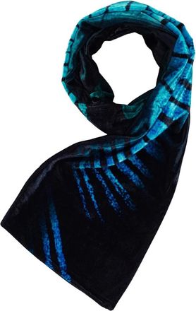 Armani Winter Sjaal - Dames - Accessoires - Blauw - Maat: ONE Size