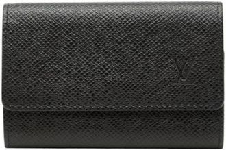 Louis Vuitton Pre-owned Wallets, male, Black, Size: ONE SIZE Pre-owned Keycase