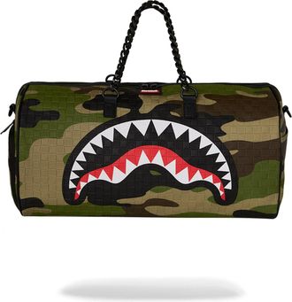 Sprayground Unisex Camorich Royale Chain Duffle - Green - One Size