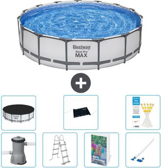 Bestway Piscina Bestway Steel Pro Max Redonda - 457x122 Cm - 8-piezas S600
