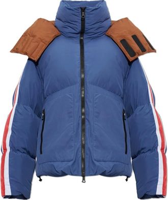 Dsquared2 Oversized Donsjas - Heren - Jassen - Blauw - Maat: L Nylon