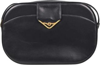 Cartier Pre-owned Cross Body Bags, female, Blue, Size: ONE SIZE Pre-owned Leather Shoulder Bag