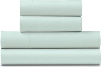 Ella Jayne Home Luxe Cotton Percale Cool And Crisp Deep Pocket Sheet Set