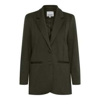 Ichi Ihkate SUS Oversized Blazer - Jackets - Mujer - Verde - L