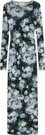 Stella McCartney Stella Mccartney Bunch of Roses Floral-print Mesh Maxi Dress - Multicoloured 1 - S (UK8-10 / S)
