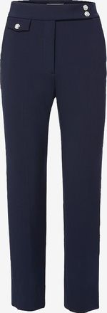 Veronica Beard Zigarettenhose mit Silberkn&ouml;pfen Renzo