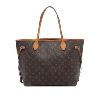 Louis Vuitton Pre-owned Tote Bags, female, Brown, Size: ONE SIZE Pre-owned Neverfull MM Tote Bag