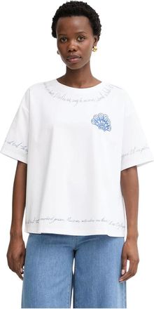 Twinset Donna, Top, Bianco, S, new