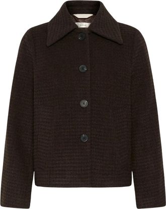 Inwear Hunteriw Jas - Dames - Blazers - Bruin - L - Tweed - Jassen