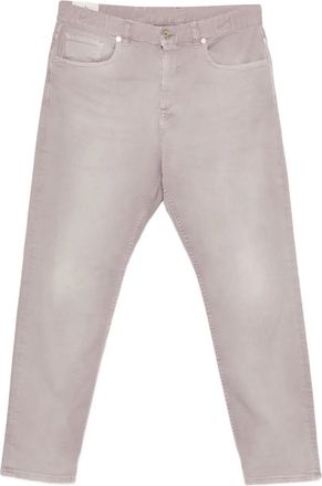 Eleventy Jeans met vijf zakken - Paars