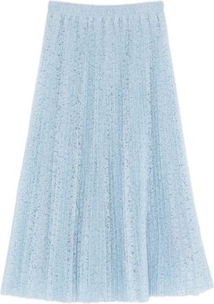 Ermanno Scervino Womens Skirts Clear Blue