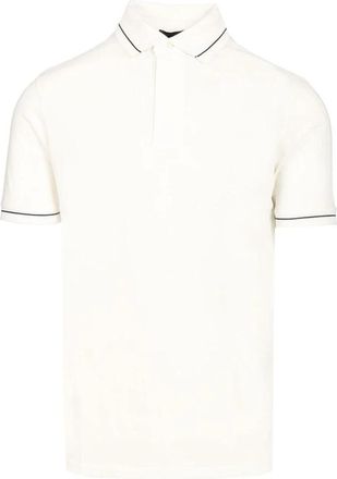 Emporio Armani Polo Shirts - Heren - Polos - Wit - M - Katoen - Tops