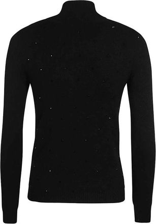 Ermanno Scervino Turtleneck Trui - Dames - Coltruien - Zwart - M - Wol - Truien & Vesten