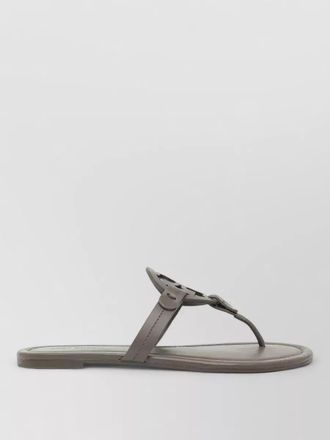 Tory Burch miller sandals round footbed flat sole