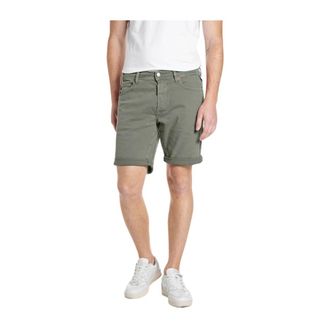 Replay Uomo, Pantaloncini, Verde, W34, new