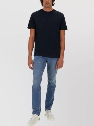 HUGO BOSS crew neck plain design t-shirt
