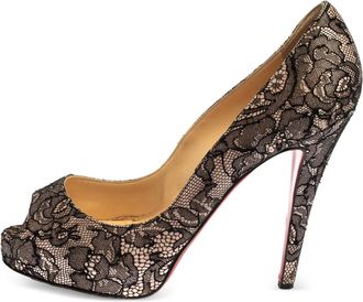 Christian Louboutin Sandali Very Prive 120mm - Nero